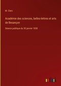 Cover: Acad&eacute;mie des sciences, belles-lettres et arts de Besan&ccedil;on - Outlook Verlag