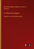 Cover: La ma&icirc;tresse de langues - Outlook Verlag