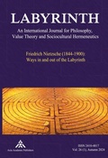 Cover: Friedrich Nietzsche (1844-1900): Ways in and out of the Labyrinth - Axia Academic Publishers