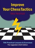 Cover: Improve Your Chess Tactics - Simon + Schuster LLC