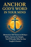 Cover: Anchor God's word in your mind - quickly and for life - Anchor God's word in your mind - quickly and for life