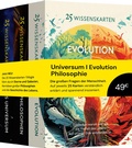 Cover: Die 25 Wissenskarten-Trilogie: Universum, Evolution, Philosophie - cdp unit