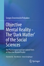Cover: Objective Mental Reality - The 'Dark Matter' of the Social Sciences - Springer