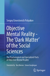 Enlarge image Cover: Objective Mental Reality - The 'Dark Matter' of the Social Sciences - Springer