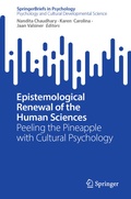 Cover: Epistemological Renewal of the Human Sciences - Springer