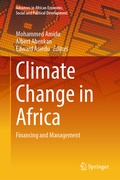 Cover: Climate Change in Africa - Springer