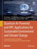 Cover: Quantum AI-Powered and HPC Applications for Sustainable Environment and Climate Change - Springer
