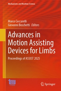 Enlarge image Cover: Advances in Motion Assisting Devices for Limbs - Springer