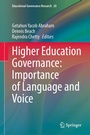 Cover: Higher Education Governance: Importance of Language and Voice - Springer