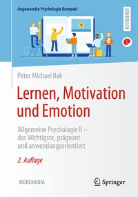 Enlarge image Cover: Lernen, Motivation und Emotion - Springer