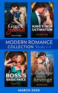 Cover: Modern Romance March 2026 Books 1-4 - HarperCollins
