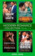 Cover: Modern Romance April 2026 Books 1-4 - HarperCollins