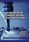 Cover: Welding and Drilling Technologies, Materials Research and Applications - Trans Tech Publications Ltd