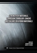 Cover: Strength of Materials, Corrosion, Tribology, Cracks and Failures in Hybrid Materials - Trans Tech Publications Ltd