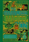 Cover: O maravilhoso m&aacute;gico de Oz - Edi&ccedil;&atilde;o de luxo ilustrada e com elementos interativos do est&uacute;dio MinaLima - HarperKids