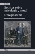 Cover: Escritos sobre psicolog&iacute;a y moral - Obra p&oacute;stuma - Guillermo Escolar Editor