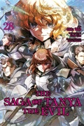 Cover: The Saga of Tanya the Evil, Vol. 28 (manga) - Yen Press
