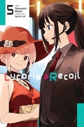 Cover: Lycoris Recoil, Vol. 5 (manga) - Yen Press