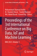 Cover: Proceedings of the 3rd International Conference on Big Data, IoT and Machine Learning - Springer