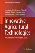 Cover: Innovative Agricultural Technologies - Springer