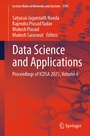 Cover: Data Science and Applications - Springer