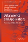 Cover: Data Science and Applications - Springer