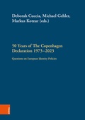 Cover: 50 Years of The Copenhagen Declaration 1973-2023 - B&ouml;hlau