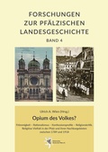 Cover: Opium des Volkes? - verlag regionalkultur