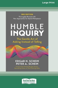 Enlarge image Cover: Humble Inquiry, 3rd Edition - READHOWYOUWANT