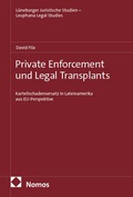 Cover: Private Enforcement und Legal Transplants - Nomos