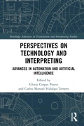 Cover: Perspectives on Technology and Interpreting - Routledge