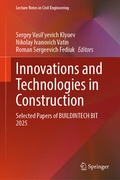 Cover: Innovations and Technologies in Construction - Springer