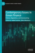 Cover: Contemporary Issues in Green Finance - Palgrave Macmillan