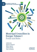 Cover: Municipal Councillors in Europe, Volume I - Palgrave Macmillan