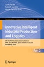 Cover: Innovative Intelligent Industrial Production and Logistics - Springer