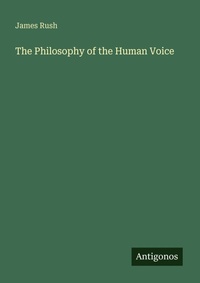 Enlarge image Cover: The Philosophy of the Human Voice - Antigonos Verlag