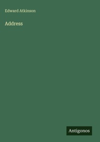 Enlarge image Cover: Address - Antigonos Verlag