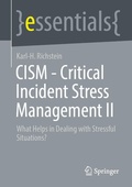 Cover: CISM - Critical Incident Stress Management II - Springer