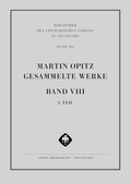 Cover: Martin Opitz: Gesammelte Werke - Hiersemann, A