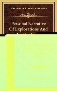 Abbildung von: Personal Narrative Of Explorations And Incidents V2 - Kessinger Publishing