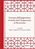 Cover: Fortuna dell'epigramma in Italia dal Cinquecento al Novecento - Ledizioni