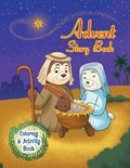 Cover: Advent Storybook Coloring Activity Book - G&m Media Services