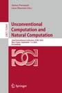 Cover: Unconventional Computation and Natural Computation - Springer