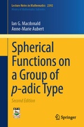 Cover: Spherical Functions on a Group of p-adic Type - Springer