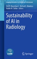 Cover: Sustainability of AI in Radiology - Springer