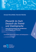 Bild: Phonetik im Fach Deutsch als Fremd- und Zweitsprache - Erich Schmidt Verlag