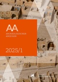 Cover: Arch&auml;ologischer Anzeiger - Reichert Verlag