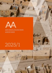 Enlarge image Cover: Archäologischer Anzeiger - Reichert Verlag