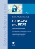 Cover: EU-DSGVO und BDSG - Bund-Verlag