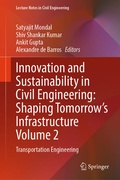 Cover: Innovation and Sustainability in Civil Engineering: Shaping Tomorrow's Infrastructure Volume 2 - Springer